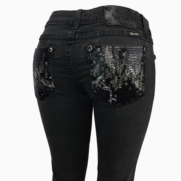 jeans with sparkly pockets